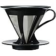 HARIO(ハリオ) ドリッパー カフェオール コーヒー ドリップ 1~4杯用 ブラック CFOD-02-B