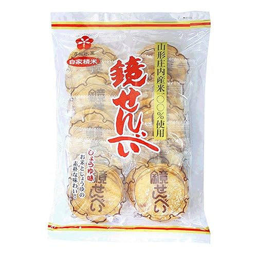 酒田米菓 鏡せんべい