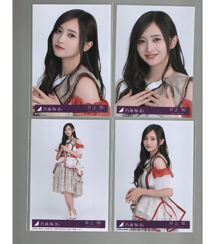 Amazon.co.jp: 乃木坂46 歩道橋 封入特典 公式生写真 4種コンプ 井上和