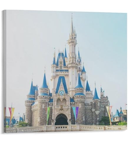 Amazon.co.jp: ディズニーランド以外で、シンデレラ城がシン アート
