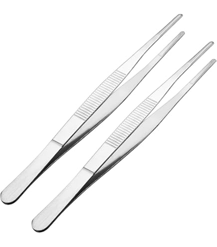 Amazon | YRK ステンピンセット 180mm 直 No.137 シルバー