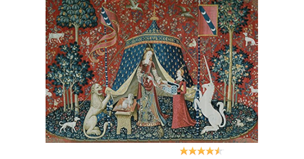 Amazon Co Jp Biblioart Series 貴婦人と一角獣 我が唯一つの望みに ジークレープリント 額絵 ホーム キッチン