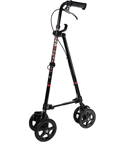 Amazon.co.jp: ハンドレールステッキ2 WB5135 ブラック 車輪付き