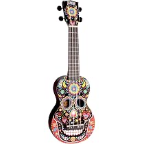 MAHALO ソプラノ UKULELE アートシリーズ スカル MA1 SK ブラック n5ksbvb 61w8O9DPcaL._AC_UL210_SR210,