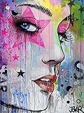 Bright Star by Loui Jover Portrait Womanカラフルポスター(選択サイズの印刷) 13x19 Print BM-J623-2P