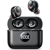 イヤホン bluetooth ワイヤレスイヤホン Bluetoothイヤホン IPX7防水 最大60時間再生 2026年最新Bluetooth6.0ブルートゥースイヤホン 全音域HIFI音質 低遅延 接続瞬時 片耳/両耳 WEB会議/運動/ゲーム/通
