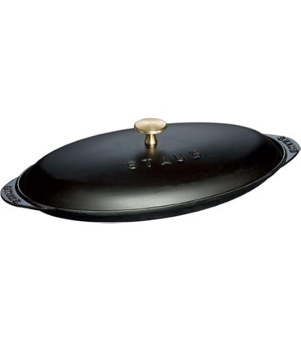 Amazon.co.jp : staub ストウブ 「 オーバル ホットプレート グレー