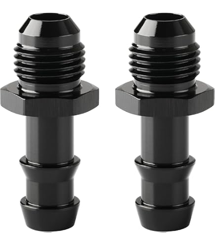 2Pcs 45° 8AN Female To 1/2" Push Lock Hose Fitting - View #3