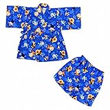 [バンダイ] 甚平 アンパンマン ベビー 男の子 上下セット ブルー 90