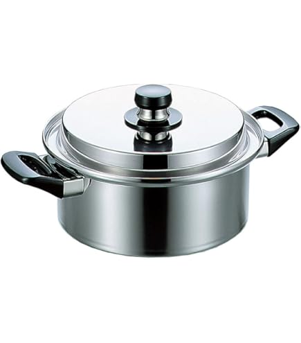 美品　フジノス　エレックマスタープロ　ステンレス両手深型鍋　径270mm 美品 フジノス エレックマスタープロ ステンレス両手深型鍋 径