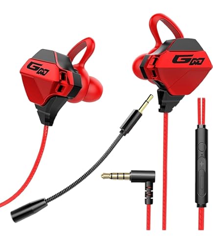 ゲーミングイヤホン イヤホンマイク ゲーム機器 Amazon.co.jp: ゲーミングイヤホン マイク付き 3.5mm有線 ヘッド