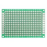 ILS - 1pc Double Side Prototype Breadboard PCB Printed Circuit Board Tinned Universal 40mmx60mm FR4 