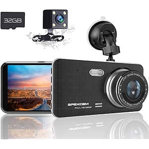【令和2020年進化版・4.0インチ高画質】 Apexcamドライブレコーダー 前後カメラ 1080PフルHD G-se…
