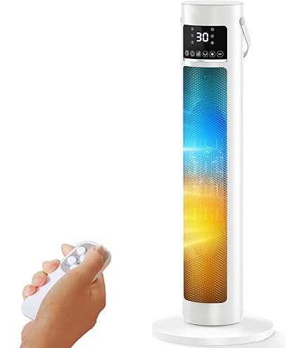 Amazon | Dyson AM05 Hot + Cool Fan Heater, White/Silver by Dyson