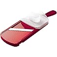 Kyocera Ceramic Adjustable Mandolin Slicer, Red, CSN-202-RD 11" x 4"