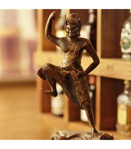 Amazon｜仏像【蔵王権現立像】忿怒形 真鍮製 チベット仏教 置物 神像