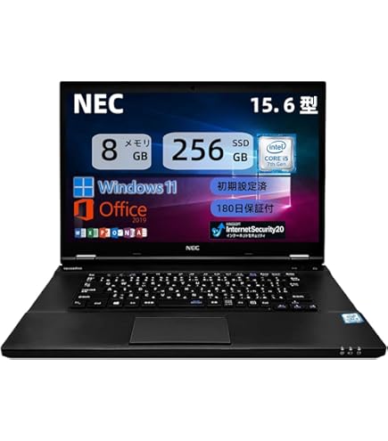 Amazon.co.jp: 【整備済み品】ノートパソコン NEC VersaPro VKT25 15.6