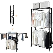 AQRAハンガーラック 4層大容量 Amazon｜AQRA ハンガーラック 頑丈 4層 大容量 ワードローブ 4つの
