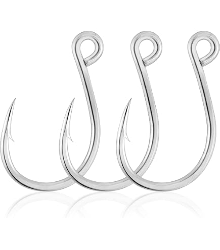 Stainless Steel Fishing Hooks 3-Pack Owner X-Strong Single Replacement Hooks - Size 2/0, Black Chrome, Model 4101-121 Owner Treble Hooks Stainless Steel Fishing Hooks 3-Pack Owner X-Strong Single Replacement Hooks - Size 2/0, Black Chrome, Model 4101-121 Owner Treble Hooks