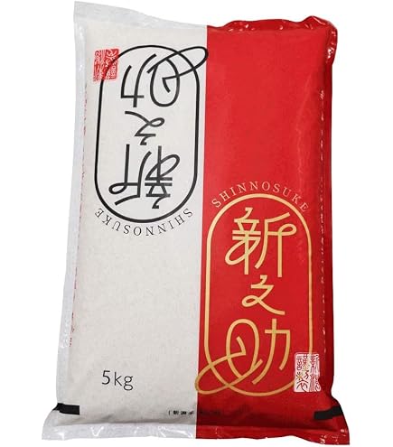 Amazon.co.jp: 新潟ブランド米 新之助 白米5kg 安心安全 新潟県旧