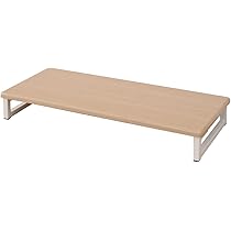 Amazon.co.jp: 山善(YAMAZEN) モニター台 幅59×奥行25×高さ8cm