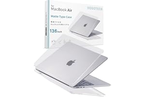 2025 M4対応【質感そのまま、傷を守る】MacBook Air 13.6インチ M3 / M2 ケース 2024 2022 カバー クリアマットカバー A3240 A3113 A2681 HOGOTECH