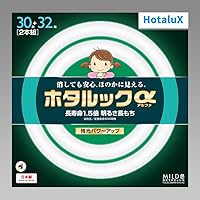 ホタルクス 丸形蛍光灯(FCL) ホタルックα 30形+32形パック品 MILD色(昼白色タイプ)FCL30.32ENM-SHG-A2