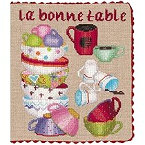 Amazon | 【ル・ボヌール・デ・ダム】 クロスステッチ刺繍キット