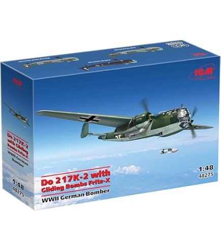 Amazon | アイシーエム ICM 1/48 ドイツ空軍 ハインケル He111H-3 爆撃