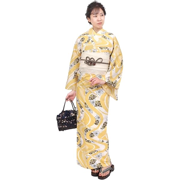 Amazon | 浴衣 ふくよかさん 3L 4L 半巾帯 長尺 リバーシブル 2点