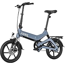 電動アシスト自転車AIDDE A1TS 16“グリーン　500キロ　良好で美品 AiDDE 電動アシスト自転車 A1TS