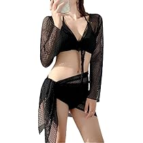 パレオデザインビキニ　ボレロSET Amazon.co.jp: [miniministore] ビキニウェア メッシュパレオ