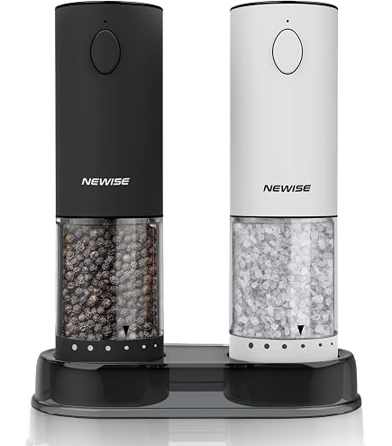 ステンレス製 ソルト＆ペッパー グラインダーセット Amazon.co.jp