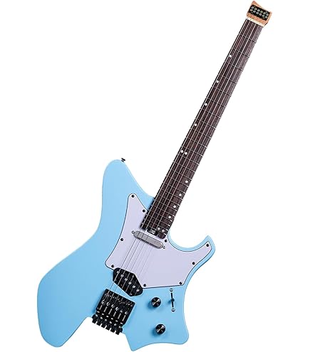 Amazon | EART GW2-SE ヘッドレスエレキギター、ソリッドエレキギター
