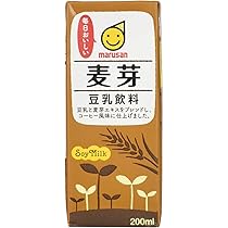 Amazon.co.jp: マルサンアイ 豆乳飲料 麦芽 200ml×12本 : 食品