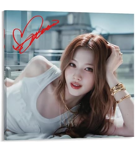 Amazon.co.jp: SANA サナ TWICE トゥワイスキャンバスポスター