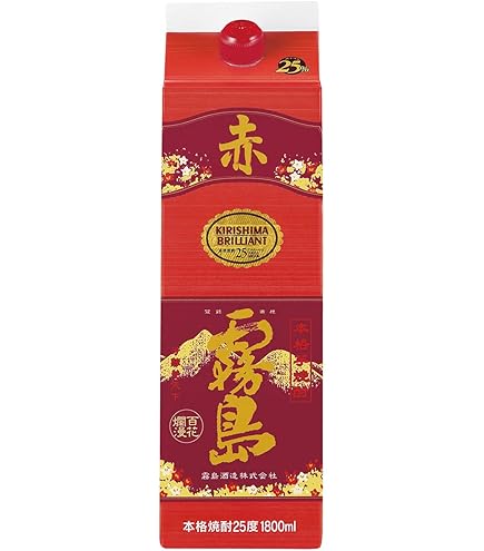 Amazon.co.jp: 赤霧島900ml 25°霧島酒造 6本セット : 食品・飲料・お酒