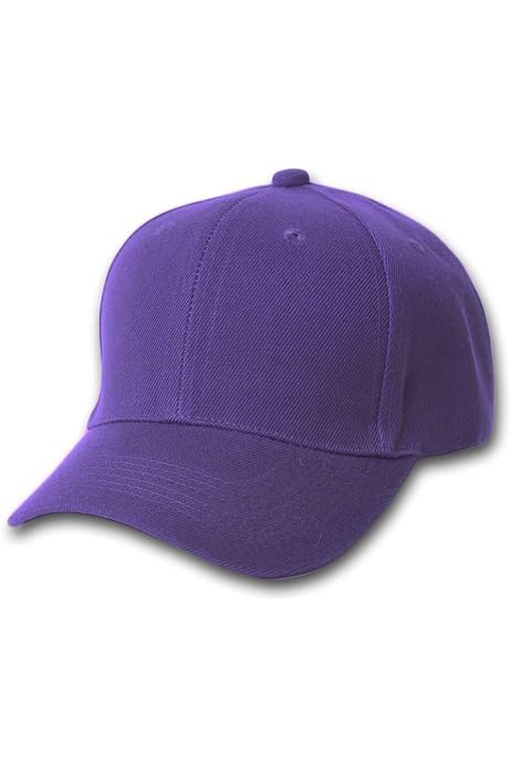 Plain Summer Baseball Cap Hat- Sky Blue 