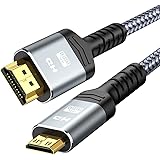 Snowkids Mini HDMI ケーブル 1.8m 4K 60Hz mini hdmi to hdmi 双方向伝送 (タイプAオス-ミニタイプCオス)