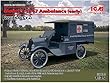 ICM 1/35 T型フォード 1917前期型 救急車 AAFS プラモデル 35665