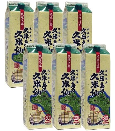 Amazon.co.jp: 久米島の久米仙 ブラウン [ 焼酎 30度 720mlx2本