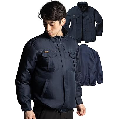 Amazon.co.jp: ジーベック フルハーネス対応 長袖ブルゾン(服のみ