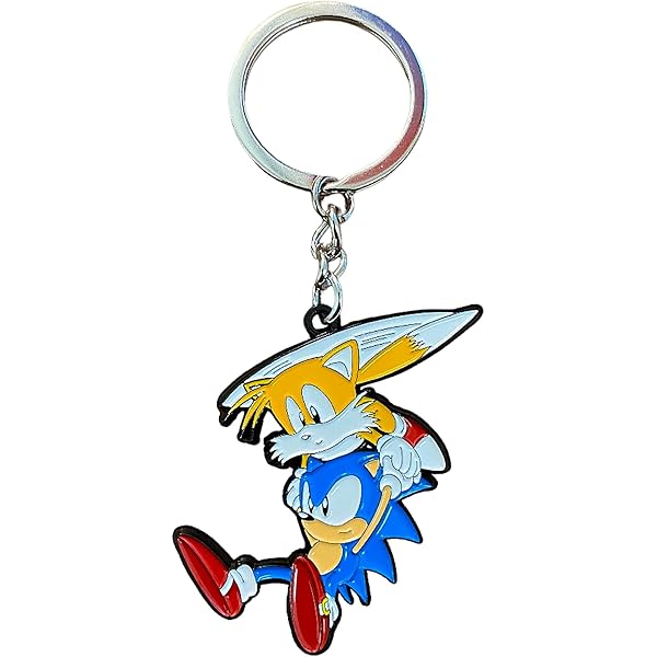Amazon.co.jp: ソニック・ザ・ヘッジホッグ スピン ラバーキーホルダー