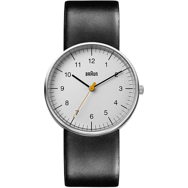 Amazon.co.jp: BRAUN LEATHER ANALOG WATCH ブラウン レザー アナログ
