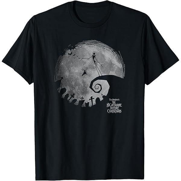 ナイトメアビフォアクリスマス　ムービーTシャツ　ジャックスケリントン　XLサイズ ナイトメアビフォアクリスマス ムービーTシャツ ジャック