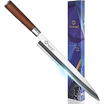 Amazon | Utaki 蛸引包丁 刺身包丁 柳刃包丁 刃渡り280 先丸蛸引き包丁