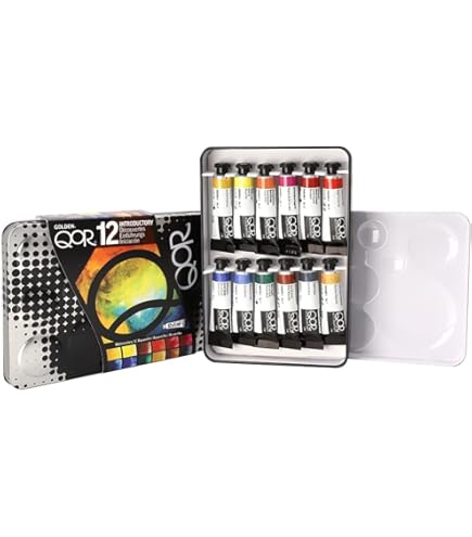 Amazon | Golden QOR水彩 0020 5ml 24色セット 13300020 | 絵具 通販
