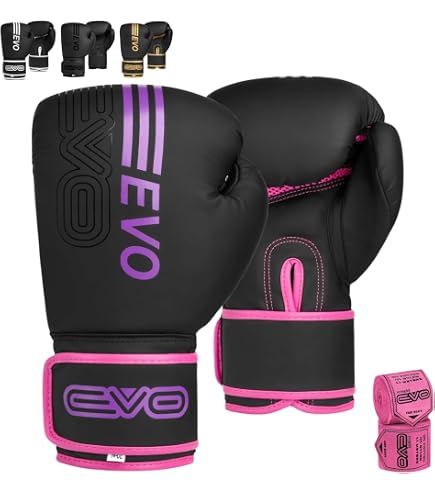 YOKKAO Matrix Breathable Muay Thai Boxing Gloves - Black - 16oz