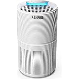 RENPHO Air Purifier for Home Large Room, True HEPA & Activated Carbon Filter, Quiet Air Cleaner, 3 Timers, Child Lock, Night 