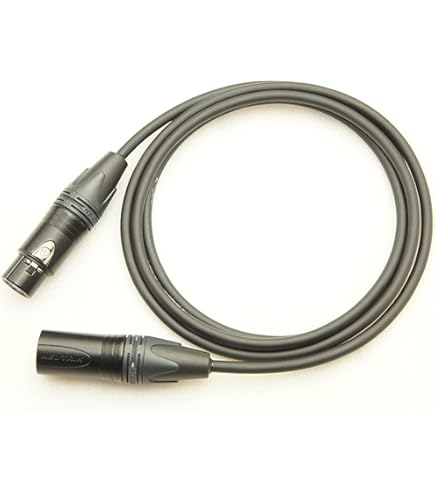 Amazon | CANARE カナレ L-4E6S XLRマイクケーブル 10m ブラック